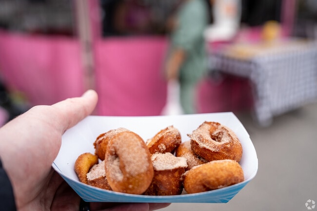 Enjoy donuts at local fairs!