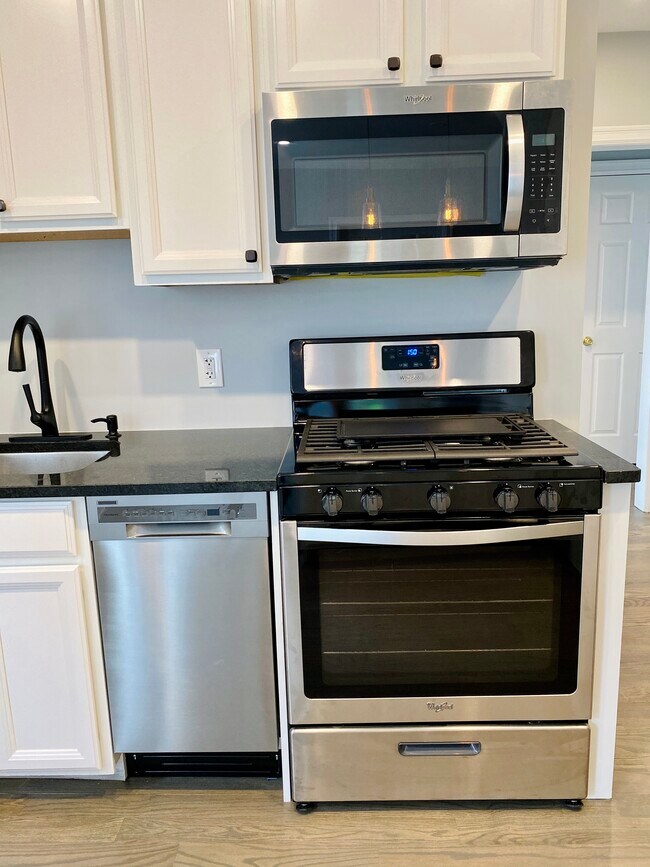 Brand new stainless steel appliances. - 352 Ward Ave
