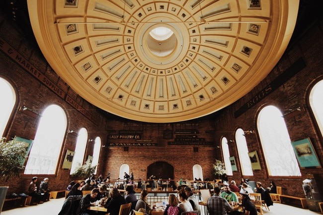 Quincy Market's Upper Rotunda