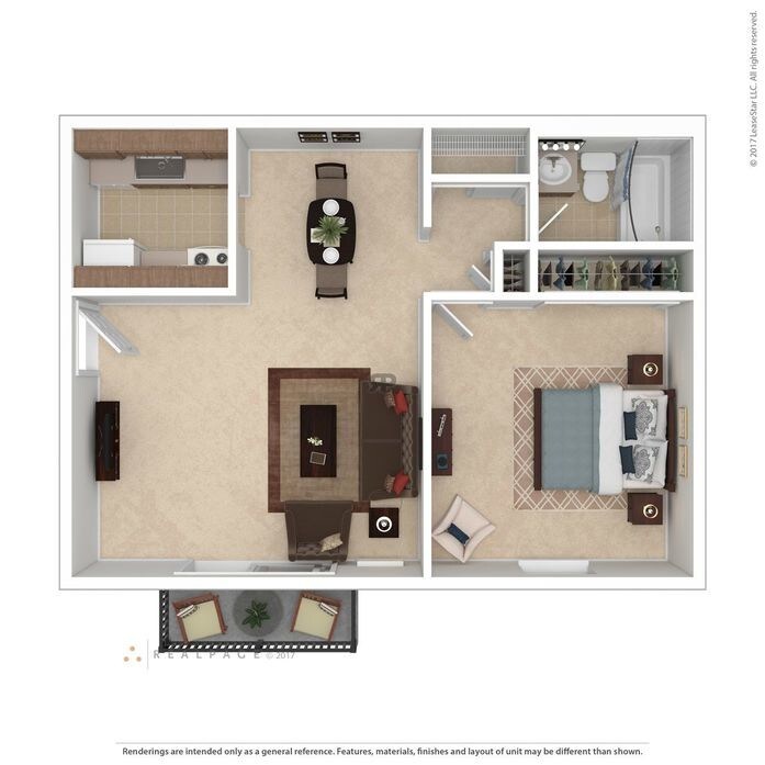 Walnut Hill – 1 Bedroom Traditional