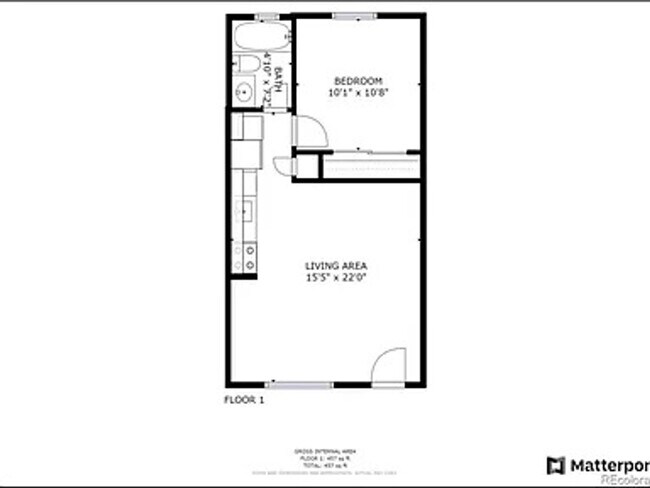 Building Photo - Stylish 1BR/1BA Apartment in Congress Park...