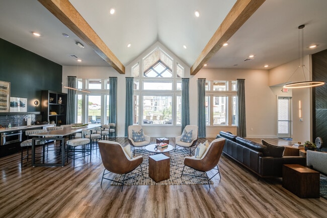 Clubhouse with resident lounge & entertaining kitchen - Prose Prominence Apartments