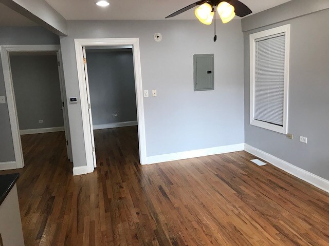 Unit 1 - Family Room with Bedroom Entrances - 1854 S Allport St