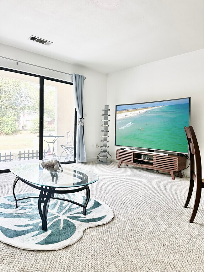 75" TV with Apple TV - 109 Westlake Ct