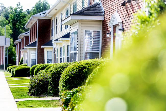 Las amplias casas adosadas cuentan con chimeneas acogedoras - Forest Trail Apartment Homes