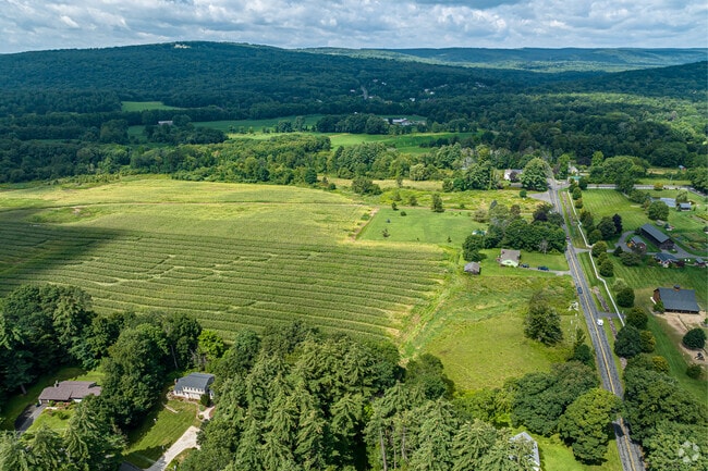 Granby offers farms, open fields, and preserved green space.