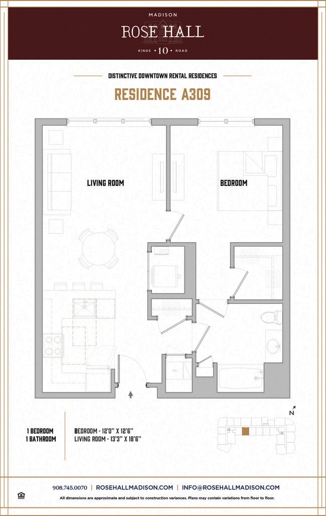 Interior Photo - Rose Hall