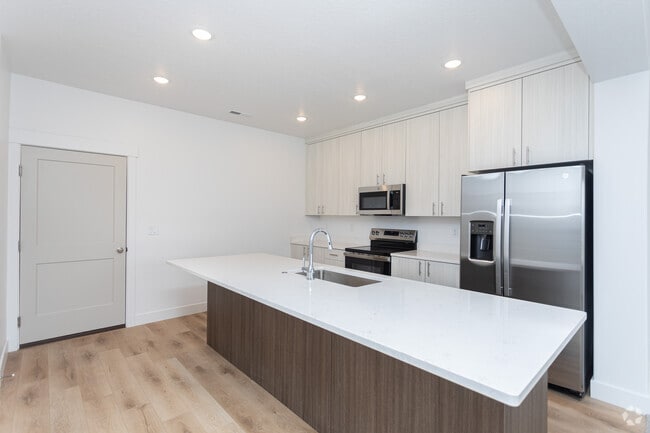 3BR, 2.5BA - 1,500SF - Kitchen - Nibley Towns