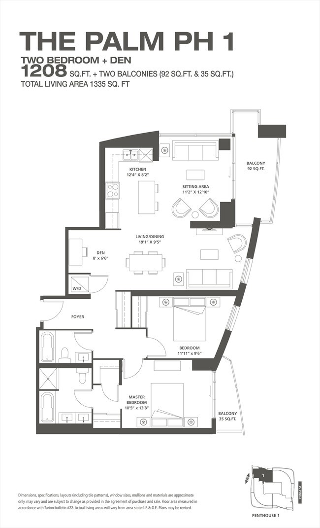 2BR/2BA - The Palm