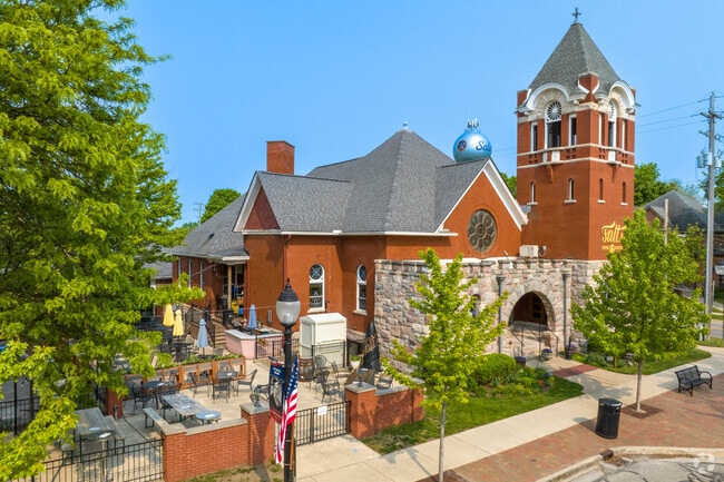 Salt Springs Brewery is located in a renovated church in the heart of Saline.