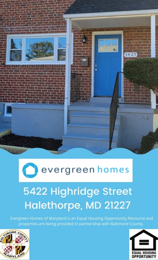 5422 Highridge St, Halethorpe, MD 21227 Townhome Rentals in
