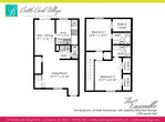 The Ensemble - 2 Bed, 2.5 Bath Town Home, Optio...