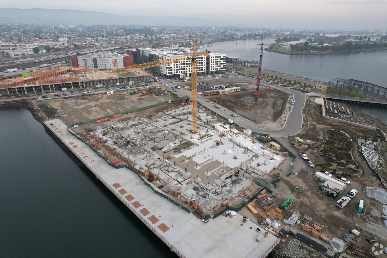 La construcción de noviembre de 2021 - Brooklyn Basin Parcel H