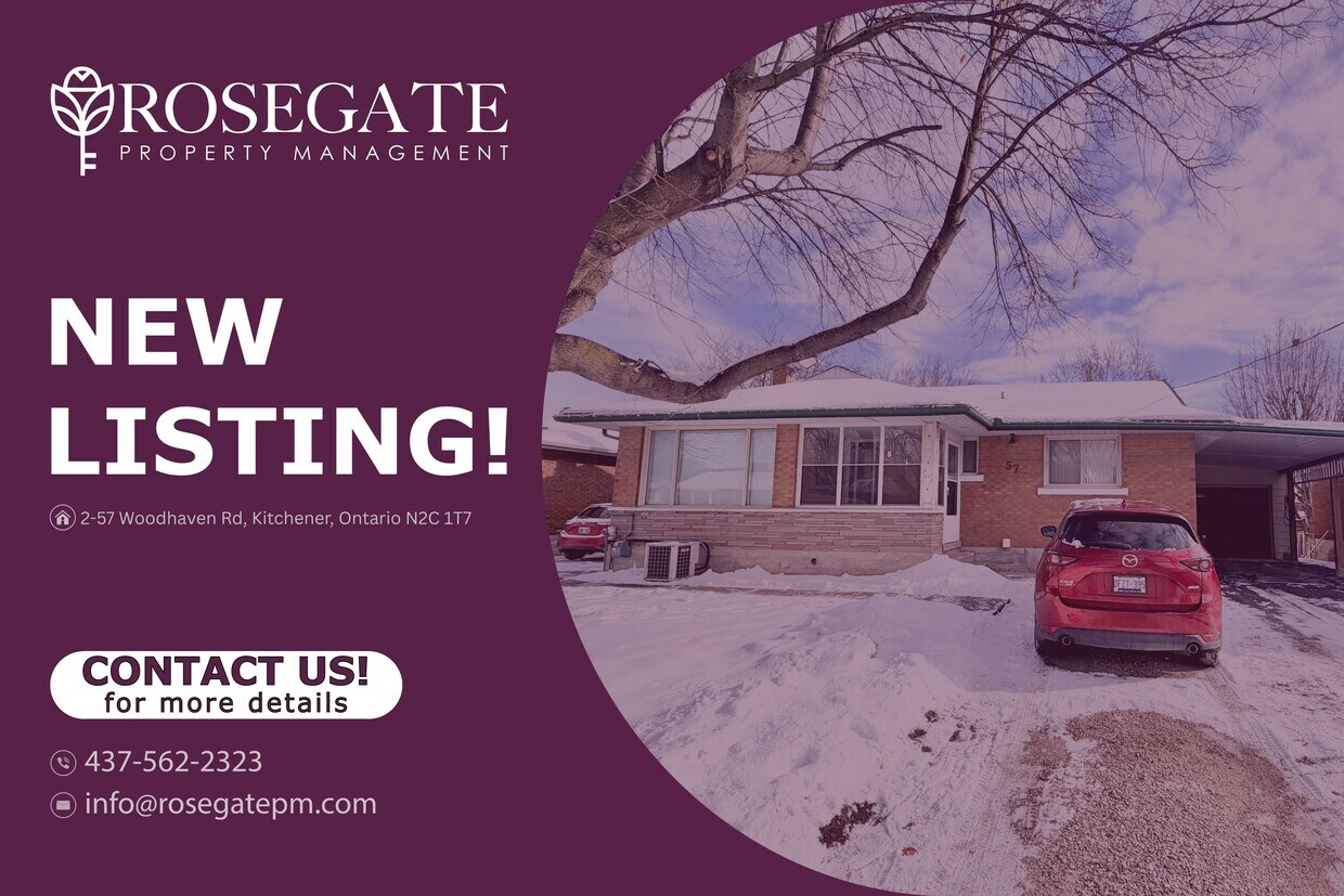 Primary Photo - Bright 1-Bedroom Basement Apartment with All Utilities & 2 Parking Spaces in Kitchener