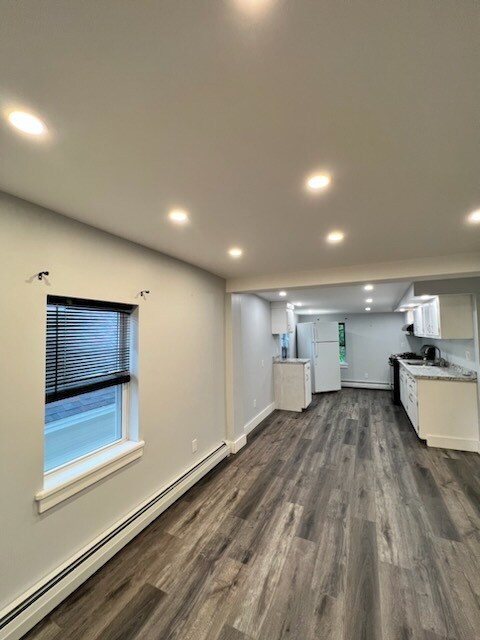 Living Room facing Kitchen - 28 Baldwin Ave