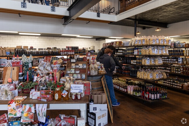 Haren's Market, located in Troy, is a butcher, grocery store, and deli.