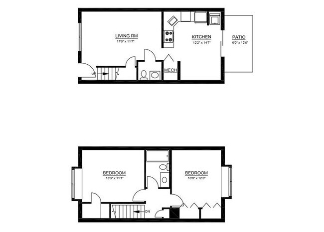 Interior Photo - Mills Crossing Apartments and Townhomes