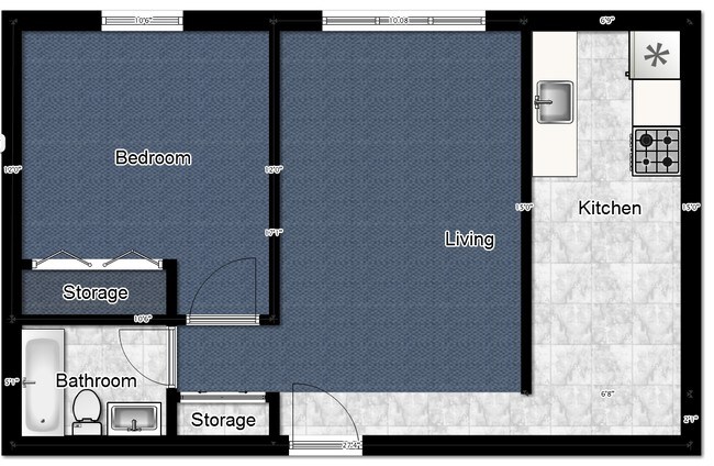 Floorplan - Sienna Apartments