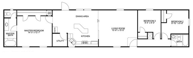 3BR/2BA - Stonegate
