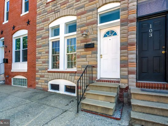 Exterior - Front - 105 N Patterson Park Ave