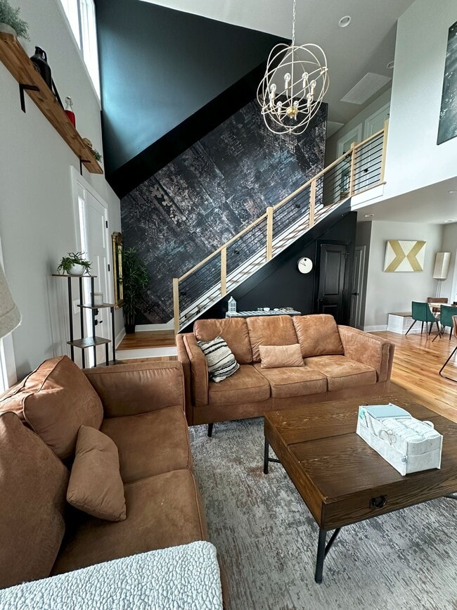 Living Room and Grand Stair - 1198 8th St