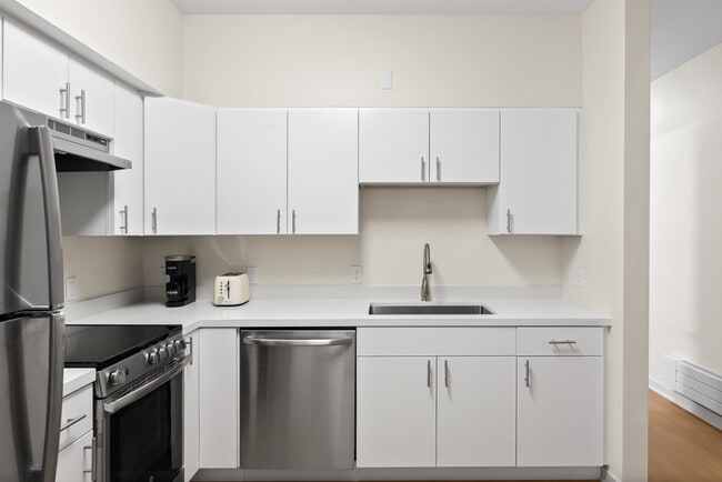 Kitchen - FOUND Study Downtown Berkeley Apartments