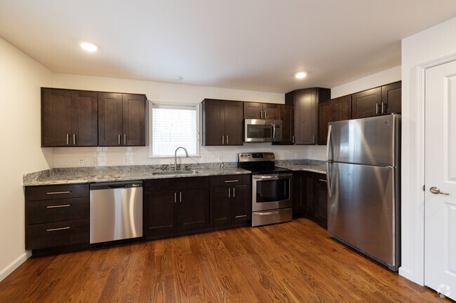 2BR with Den, 1BA - 1,100SF - Kitchen - Trailview Place