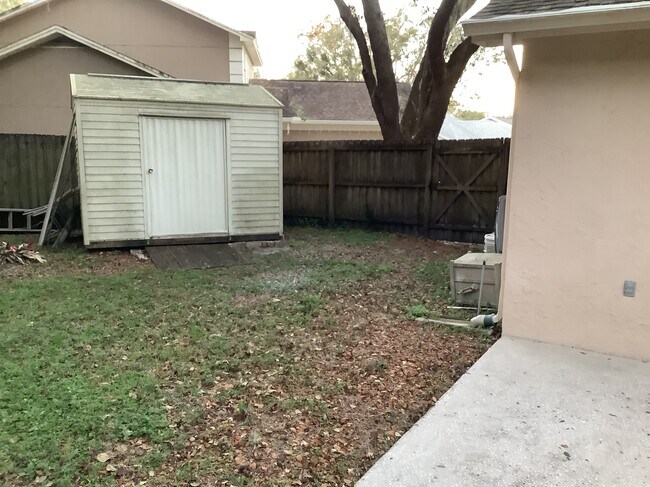 Back Yard - 9802 Sir Frederick St