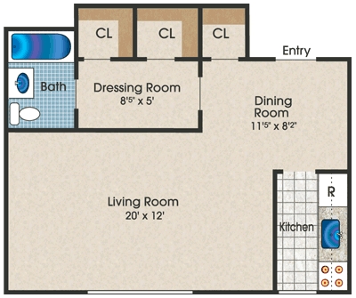 Estudio - East Winds Apartments