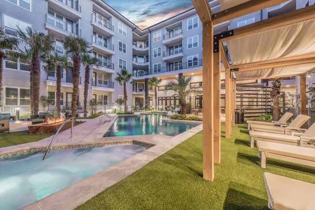 Resident Pool and Hot Tub - Overture Domain 55+ Active Adult Apartment Homes