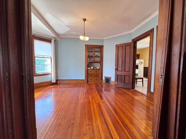 Dining Room w door to kitchen - 104 Hancock St