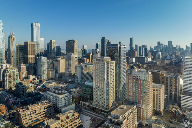 Aerial View - Former Four Seasons Yorkville Hotel