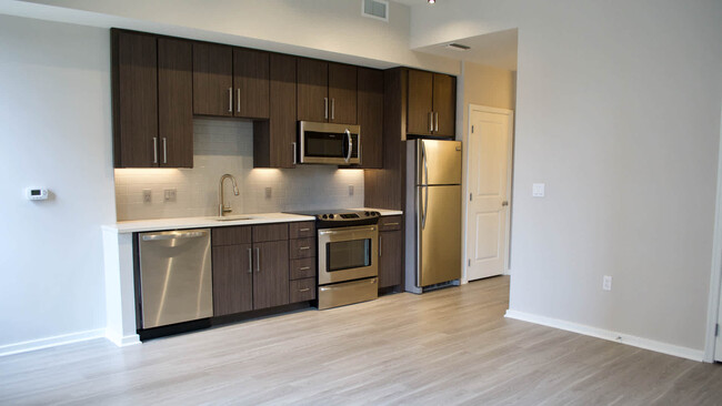 Kitchen with Stainless Steel Appliances - The Dalton