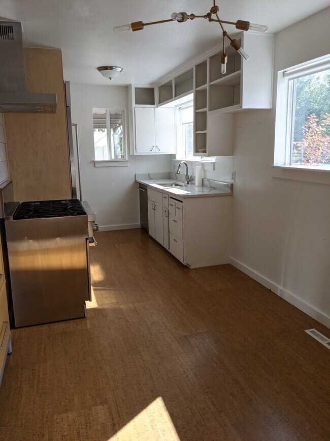 kitchen - sink, dishwasher and cabinets - 131 E 100 N