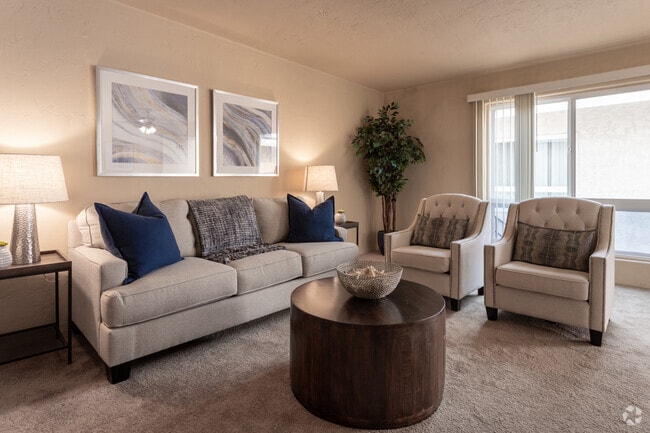 Llivingroom (staged) - La Corona Del Mar Apartments