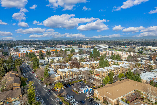 Aerial Shot - Terrace Apartments