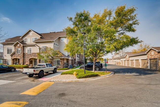 Side of unit (with detached garage to the right) - 12711 Colorado Blvd