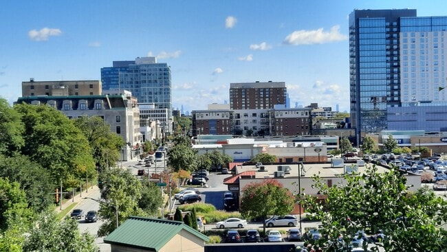 Zoomed view looking east from the balcony - 434 Clinton Pl Apartment