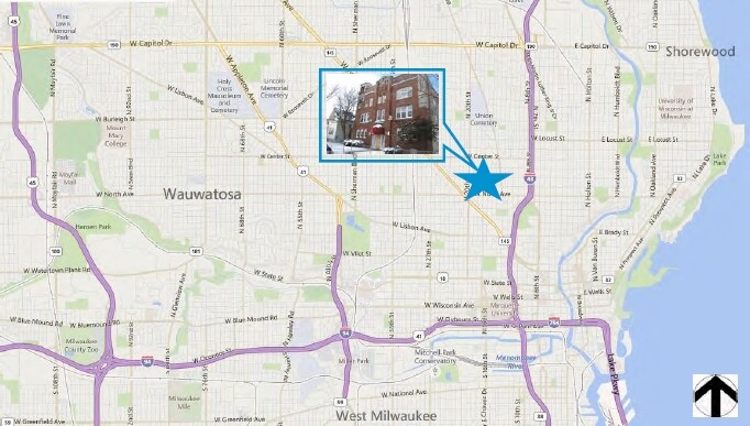 Location Map - 2453 N 17th St