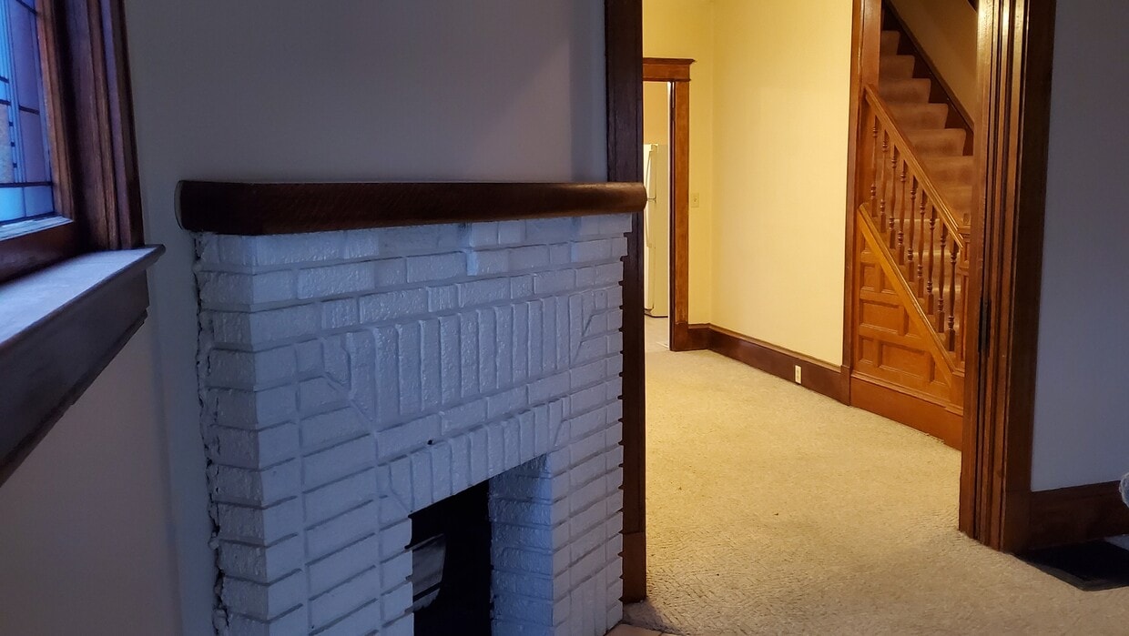 Living Room looking into Dining Room. - 1485 Clarence Ave