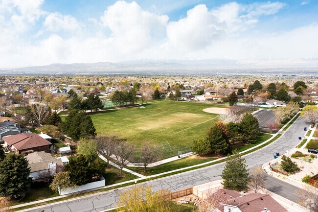Aerial view of Sandy