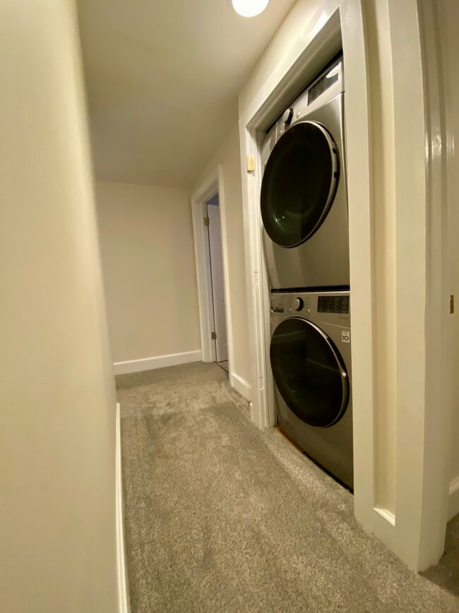 W/D - 2nd floor hallway - 159 Woodlawn Ave