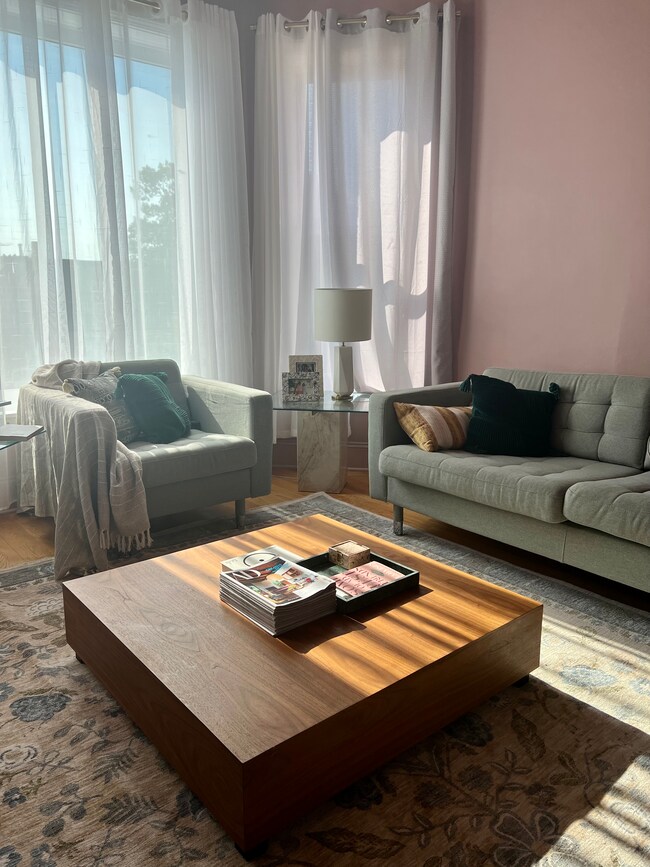Furnished Living Room - 4941 S Vincennes Ave