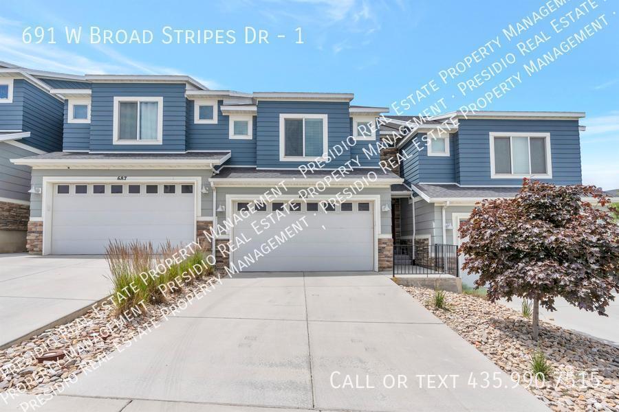 691 Broad Stripes Dr, Bluffdale, UT 84065 Townhome Rentals in Bluffdale UT