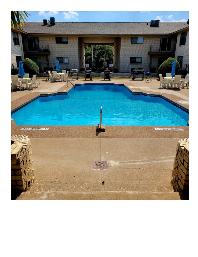 Pool Area - Westwood Villa Apartments