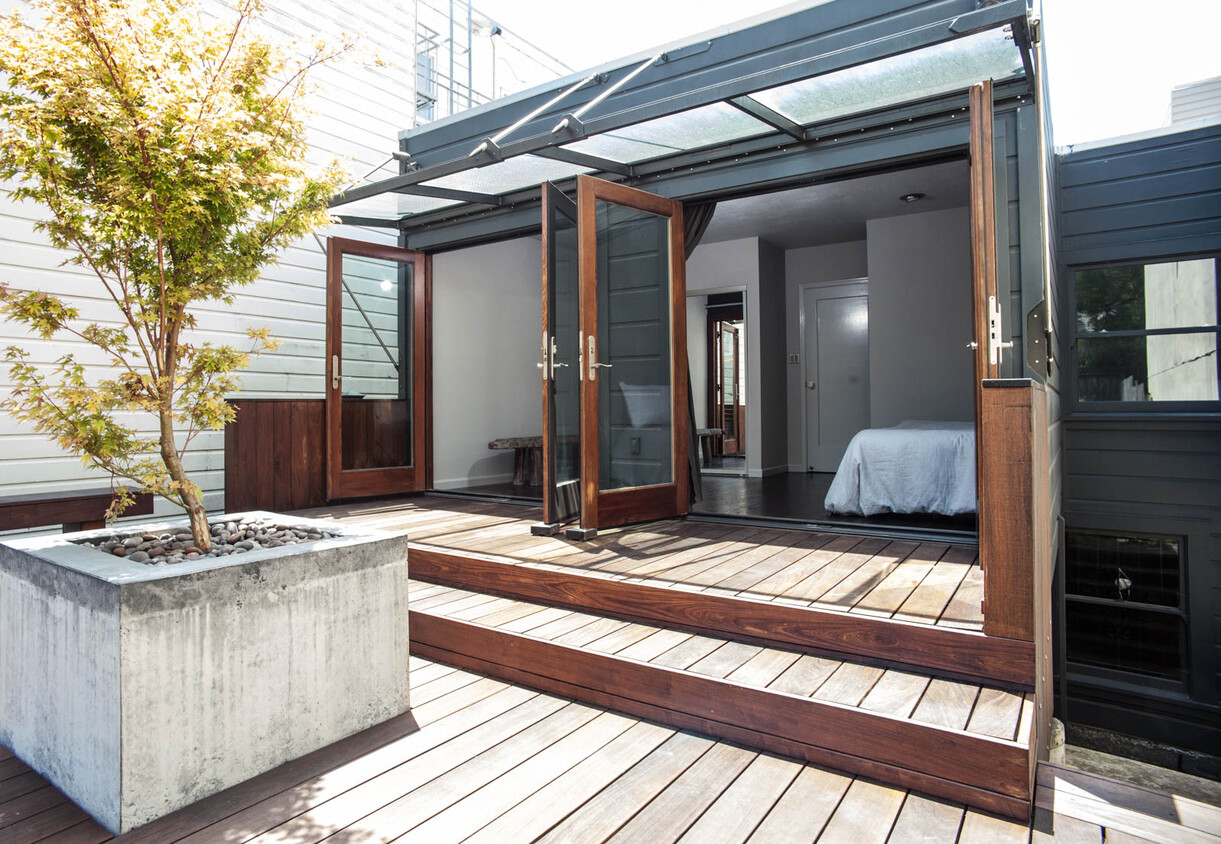 Bedroom/Deck - 1374 8th Ave