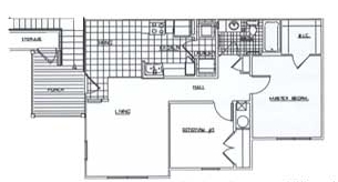 2HAB/1BA - MacGregor Village I & II