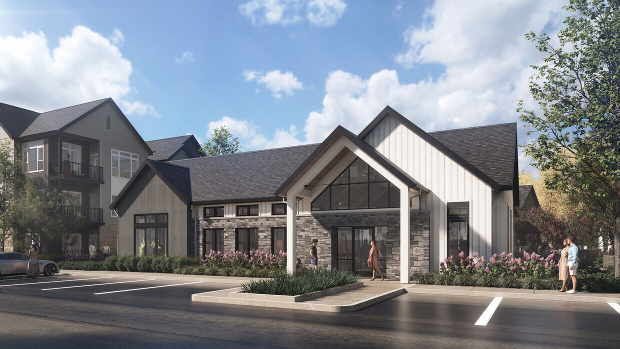 Clubhouse and Leasing Office - The Francis