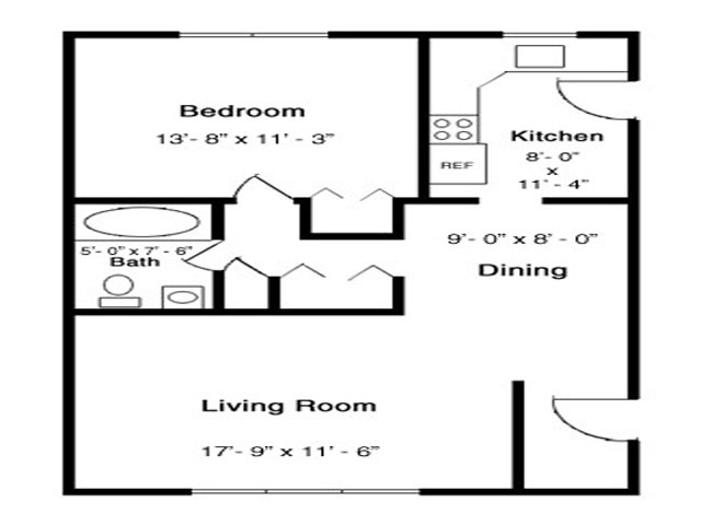 1 Bed Flat - Manchester Villager