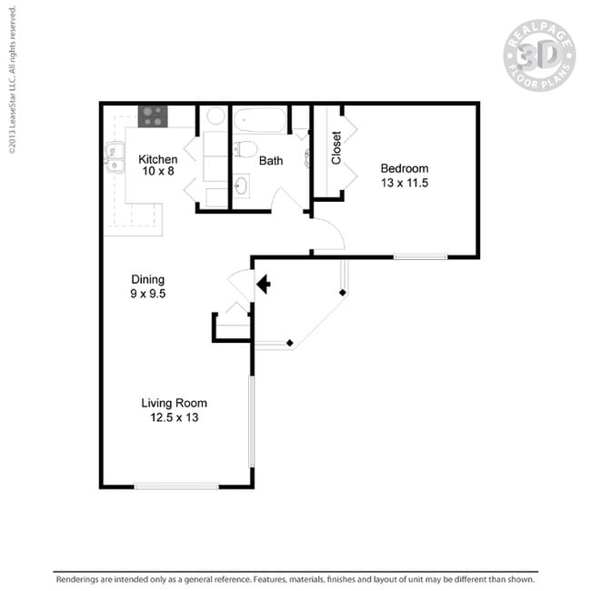1BR/1BA - Villas of Rock Prairie